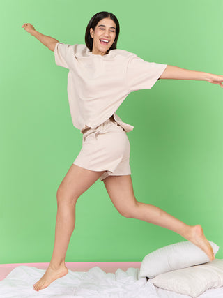 Snoopy Cozy Club Shorts Set