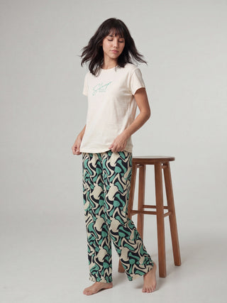 TruCotton<sup>TM</sup> Abstract Wave Pyjama Set