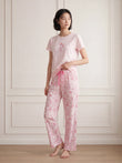 TruCotton™ Pink Graphic Pyjama Set - Pink