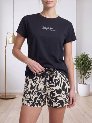 TruCotton<sup>TM</sup> Simplicity Graphic Shorts Set