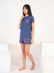TruCotton™ Palm Paradise Shorts Set - Iconic Navy