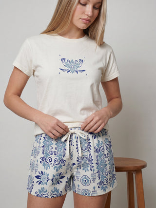 TruCotton<sup>TM</sup> Botanical Bliss Shorts Set