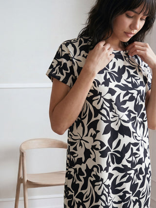TruCotton<sup>TM</sup> Botanical Round Neck Nightdress