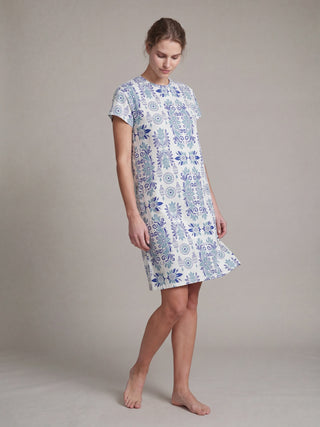 TruCotton<sup>TM</sup> Botanical Round Neck Nightdress