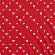 TruCotton™ Heart Print Pyjama Set - Red