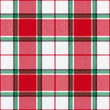 Holiday Plaid Pyjama Set - Bright Red