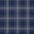 Classic Plaid Pyjama Set - Navy
