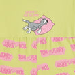 TruCotton™ Tom & Jerry Leave Me Alone Shorts Set - Lime