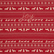 CottonEase™ Festive Joy Pyjama Set - Ruby Red