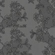 CottonEase™ Floral Lace Pyjama Set - Steel Grey