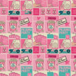 SilkLike™ Popcorn Party Pyjama Set - Pink Fizz