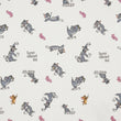 SoftCloud™ Tom & Jerry Fun Shorts Set - Swan White