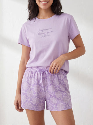 TruCotton<sup>TM</sup> Happiness Blooms Shorts Set