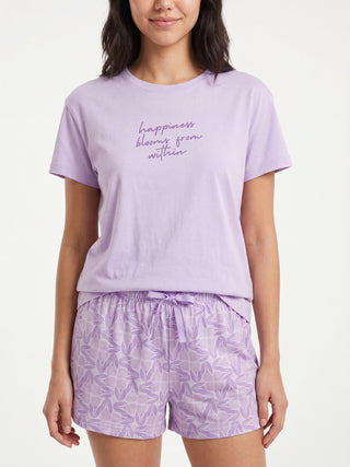 TruCotton<sup>TM</sup> Happiness Blooms Shorts Set