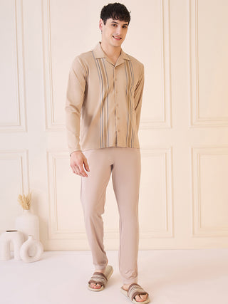 Stripe Edge Pyjama Set