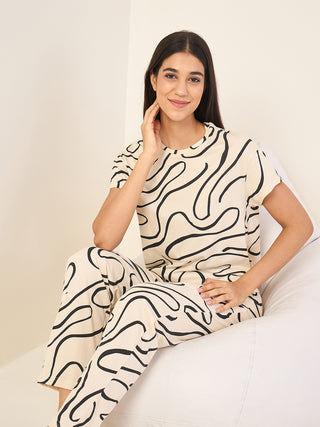 Swirly fun Pyjama Set