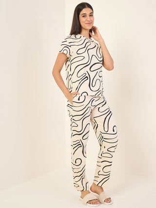 Swirly fun Pyjama Set