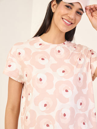 Vivid Petals Shorts Set