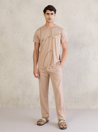 UltraLuxe<sup>TM</sup> Linear Sketch Pyjama Set