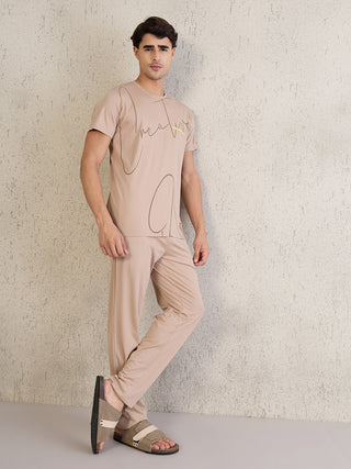 UltraLuxe<sup>TM</sup> Linear Sketch Pyjama Set