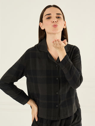 Plaid Poise Shorts Set