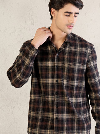 Warm Check Pyjama Set