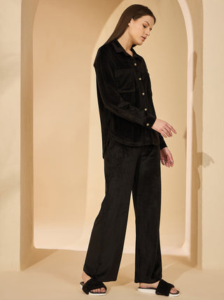 Winter Cord Wide Pyjama Set