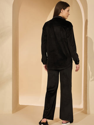 Winter Cord Wide Pyjama Set