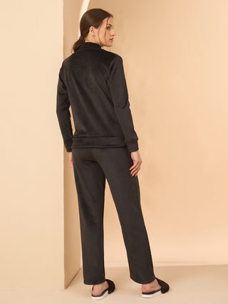 Plush Velour Tracksuit