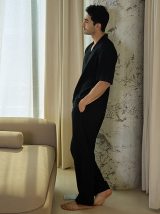 Elite Mode Button Down Pyjama Set
