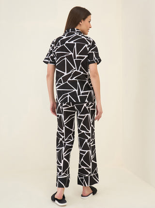 Midnight Maze Pyjama Set