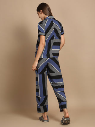 Abstract Maze pyjama set