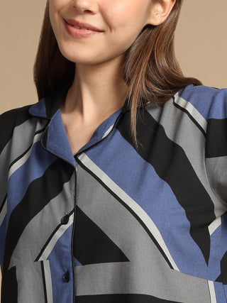 Abstract Maze pyjama set