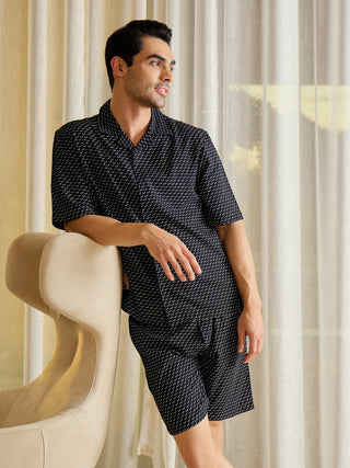 Woven Drift Bermuda Set