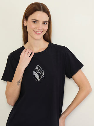 CottonEaseTM Ornate Medallion Pyjama Set