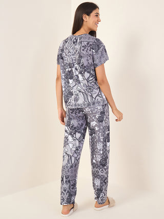 Floral Fusion Pyjama Set