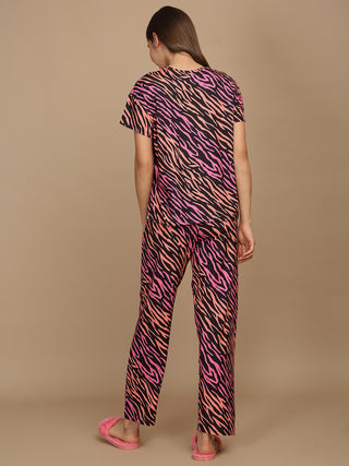 Radiant Stripes Pyjama Set