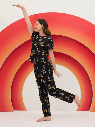 Looney Tunes Daffy Nights Pyjama Set