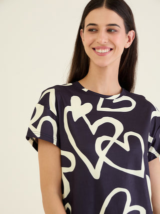 Heartsy Shorts Set
