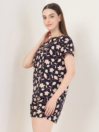 Floral Poise Shorts Set