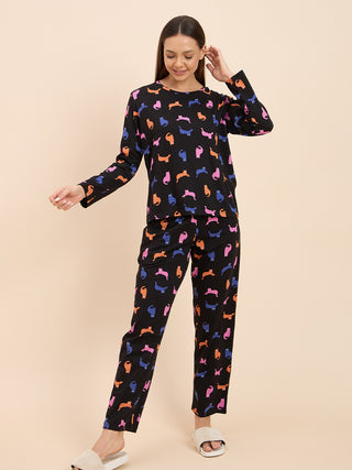 PawPrint Pyjama Set