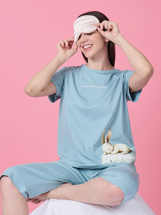 Lazy Bunny Capri Set