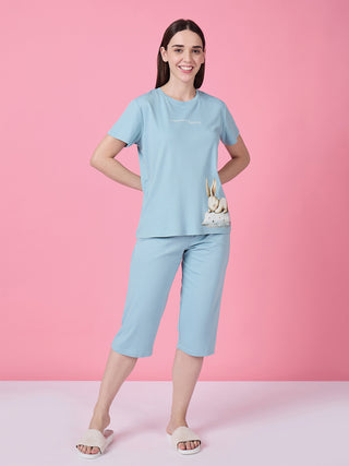 Lazy Bunny Capri Set