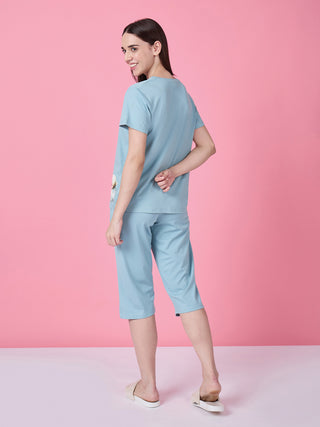 Lazy Bunny Capri Set