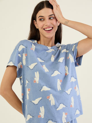 Snow Bops  Pyjama Set