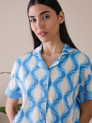 Retro Rhythm Pyjama Set
