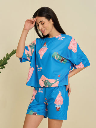 Slumber More Shorts Set