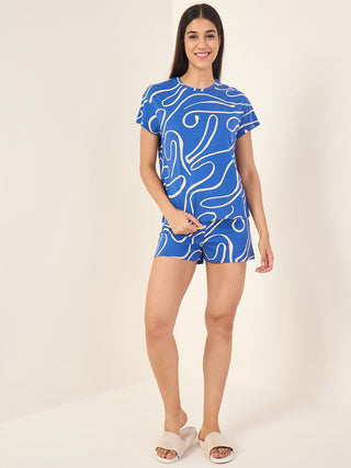 Swirly fun Shorts Set