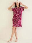 Organic Swirl Nightdress - Brown