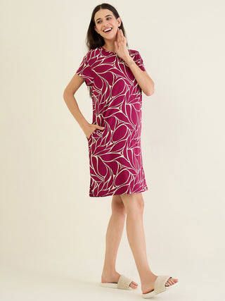Cozy Canopy Short Dress